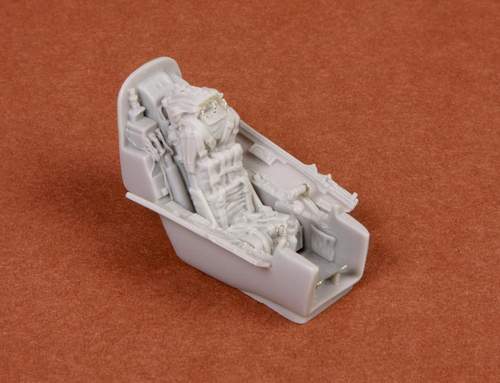 Dassault_Mirage 5 cockpit set (designed to be used with Kinetic Model kits) includes M4 ejection seat for early versions and Mk.10 ejection seat for late versions [III]
