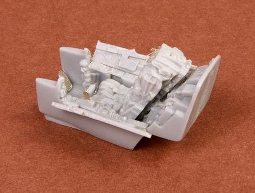 Dassault_Mirage 5 cockpit set (designed to be used with Kinetic Model kits) includes M4 ejection seat for early versions and Mk.10 ejection seat for late versions [III]
