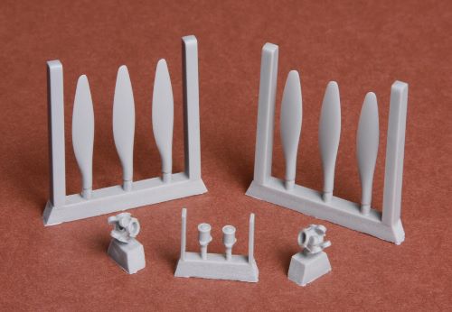 Bristol Blenheim propeller set (designed to be used with Airfix kits)[Mk.IF Mk.IV]