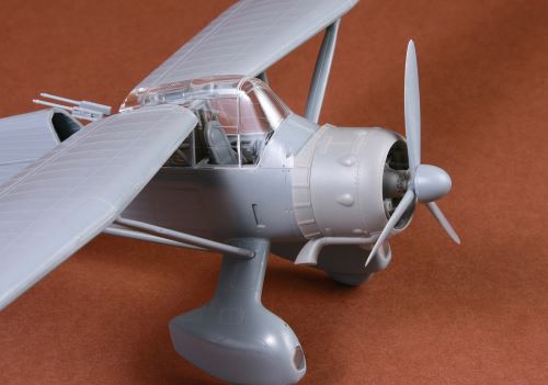 Westland Lysander Mk.III engine & cowling set Resin+PE (designed to be used with Eduard kits and Gavia kits)