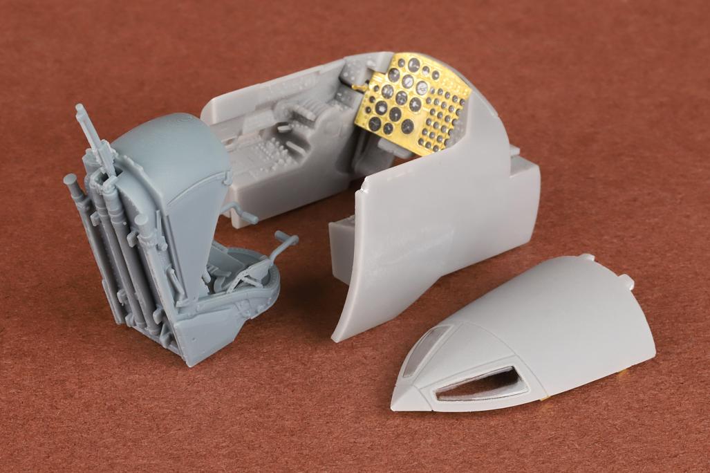 Convair B-58 Hustler pilot cockpit upgrade set with Stanley capsule resin/3D print/PE