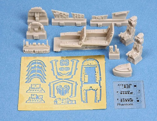 McDonnell F-4E/F-4F Phantom cockpit set (designed to be used with Revell kits)