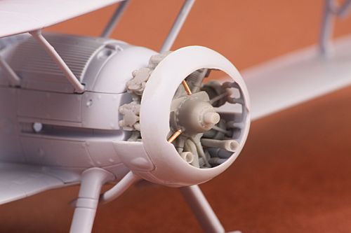 Gloster Gladiator Mk.I/Mk.II engine (designed to be used with Airfix kits)