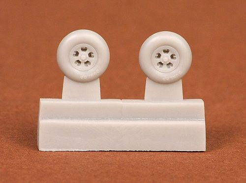 Supermarine Spitfire 5-spoke wheels (designed to be used with Mk.I, Mk.II, Mk.V)