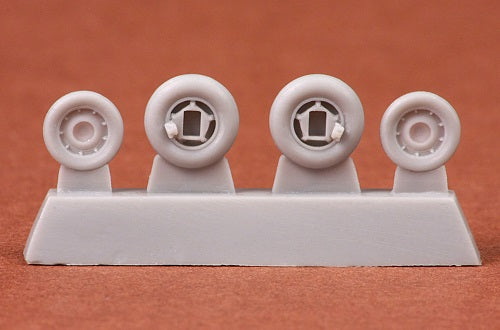 Folland Gnat T.1 wheel set (designed to be used with Airfix kits)