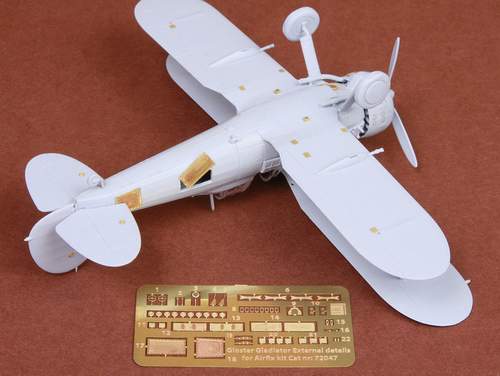 Gloster Gladiator Mk.I/Mk.II exterior set (designed to be used with Airfix kits)