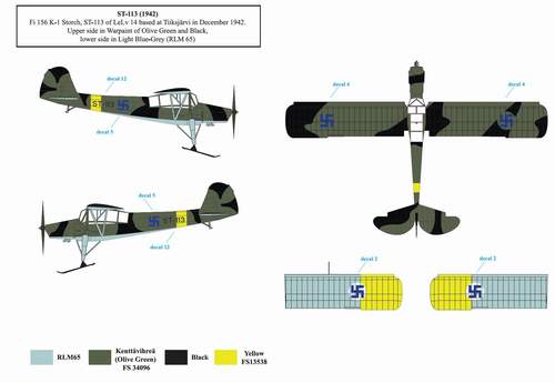 Fieseler Fi-156C 'Storch' in Finnish Service