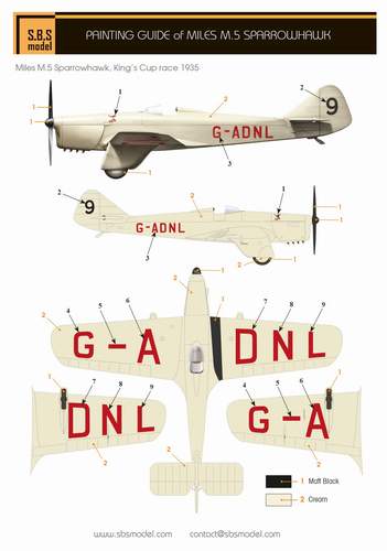 Miles M.5 Sparrowhawk 'King's Cup'