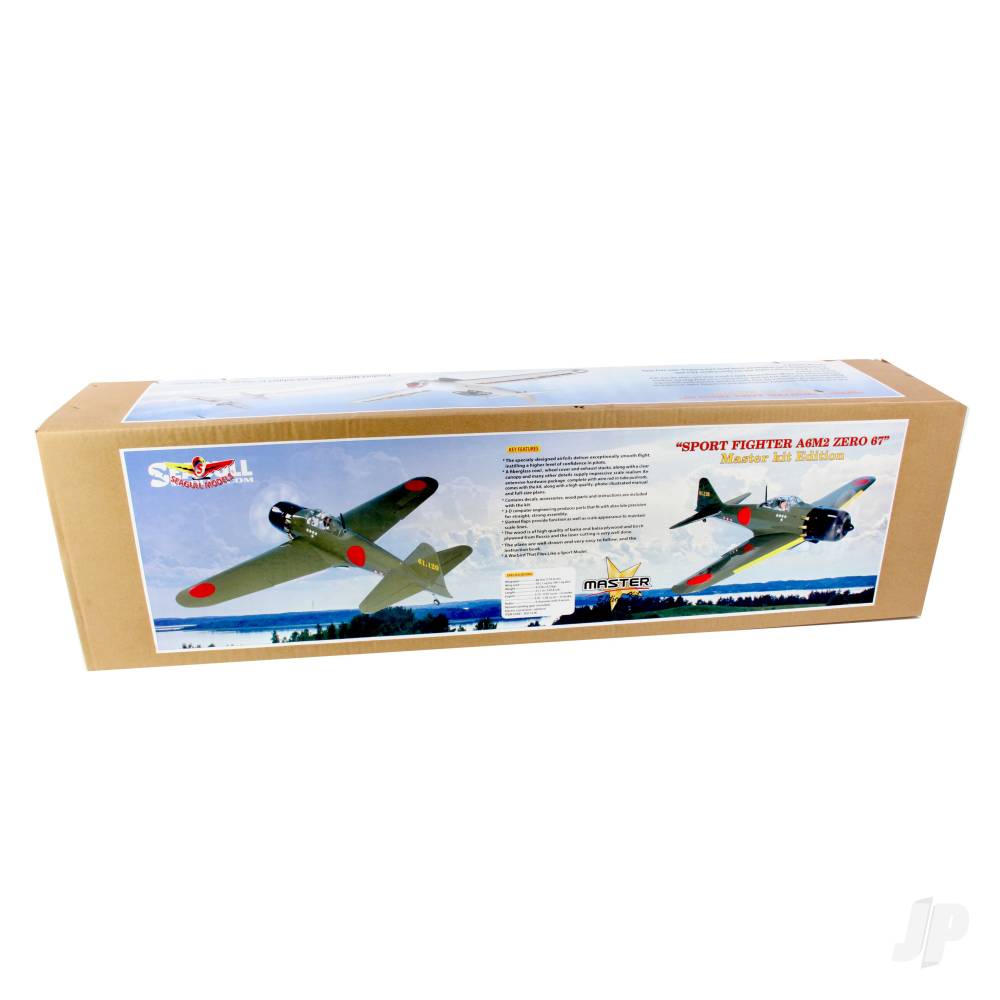 Seagull A6M2 Zero Master Scale Kit (15cc) (67.0in) SEA123K 23