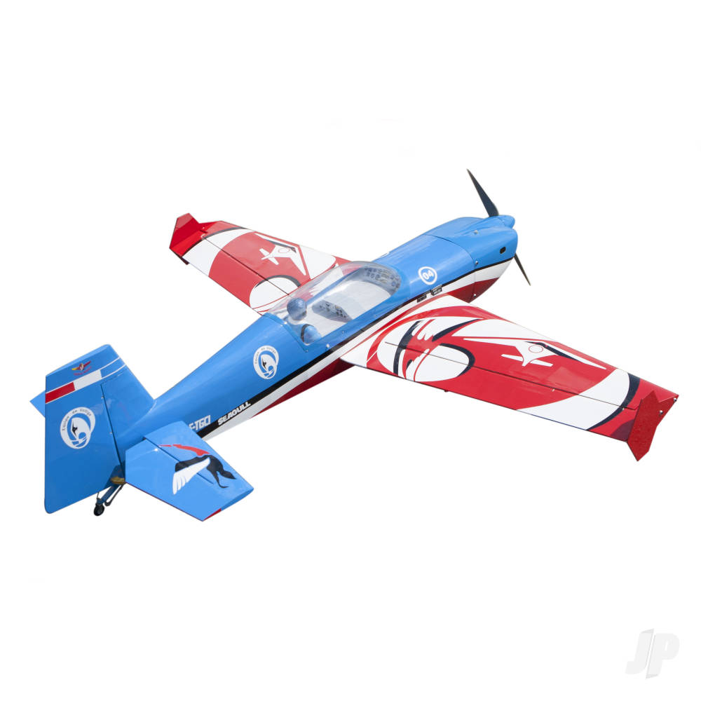 Seagull Extra 330LX - 3D 50cc V2 (Carbon) 2.082m (82in) (SEA-274N) SEA274N 1