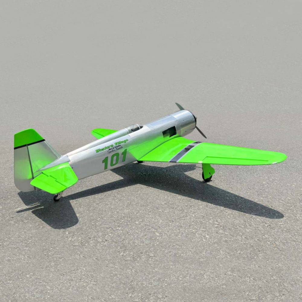 Seagull Reno YAK 11 Reno Racer (Perestroika)  1.8m (71in) 35cc with Electric Retracts - Green / Chrome SEA302NPG