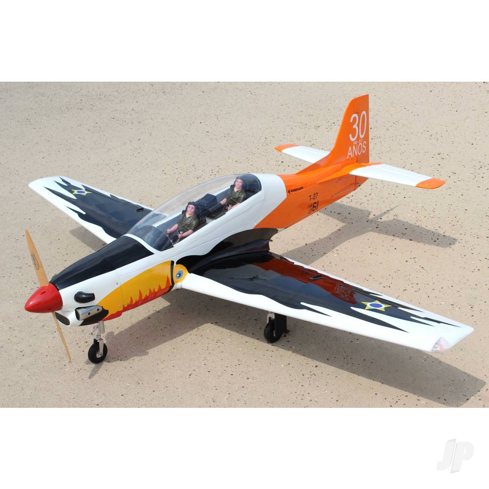 Seagull Tucano T-27 Brazilian Air Force (35-40cc) 2.16m (85in) with 85° Electric Main Retracts and 100° Nose Retract SEA377G