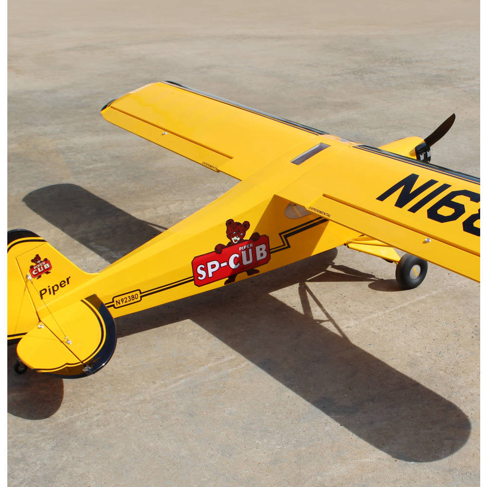 Seagull J-3 Cub (20cc) 2.23m (88.2in) with Scale U/C, Wheels & Air Tyres SEA74N 1