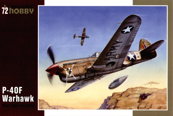 Curtiss P-40F Kittyhawk Warhawk with Merlin engine