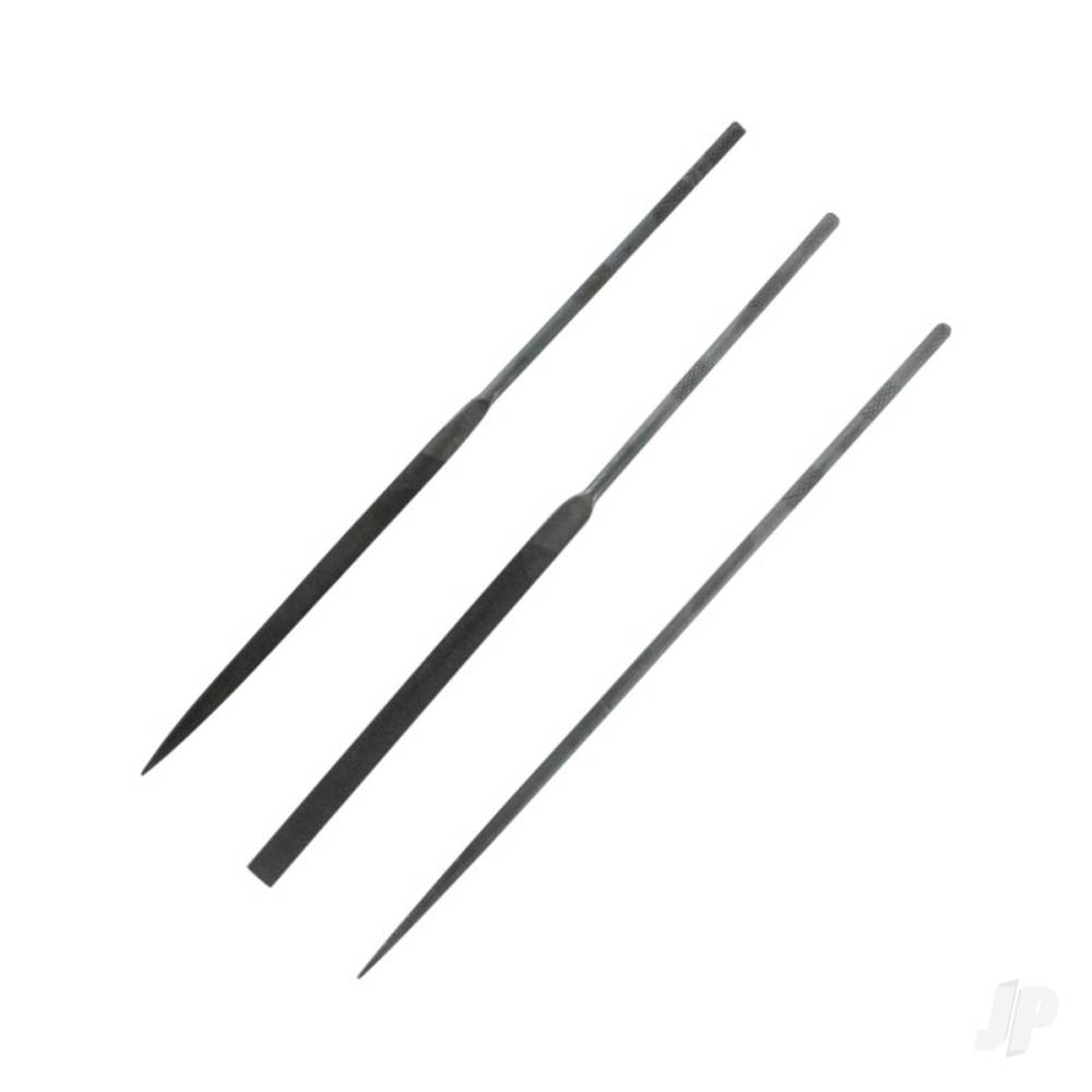 Modelcraft Precision Needle Files (Set of 3) (PKF3443/2) SHSPKF3443-2 Main