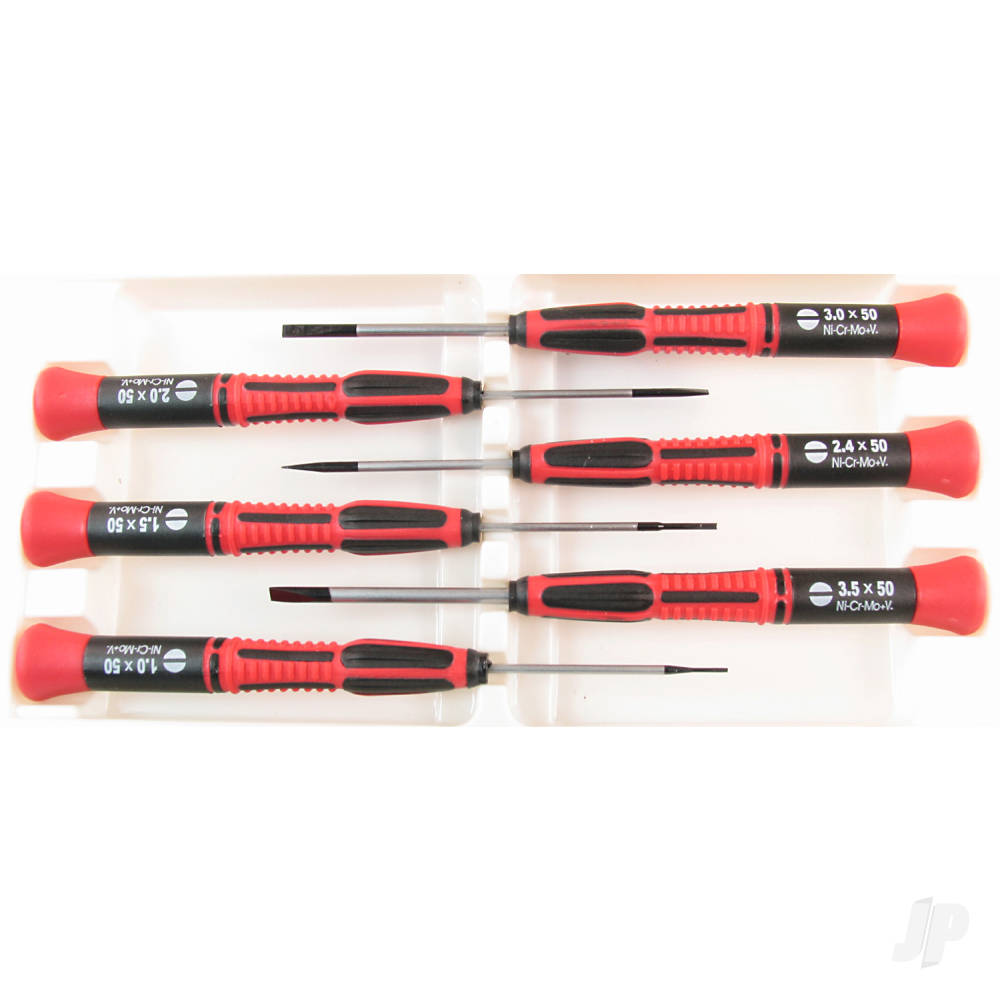 Modelcraft PSD1600 6pc Slotted Screw Driver Set SHSPSD1600 3