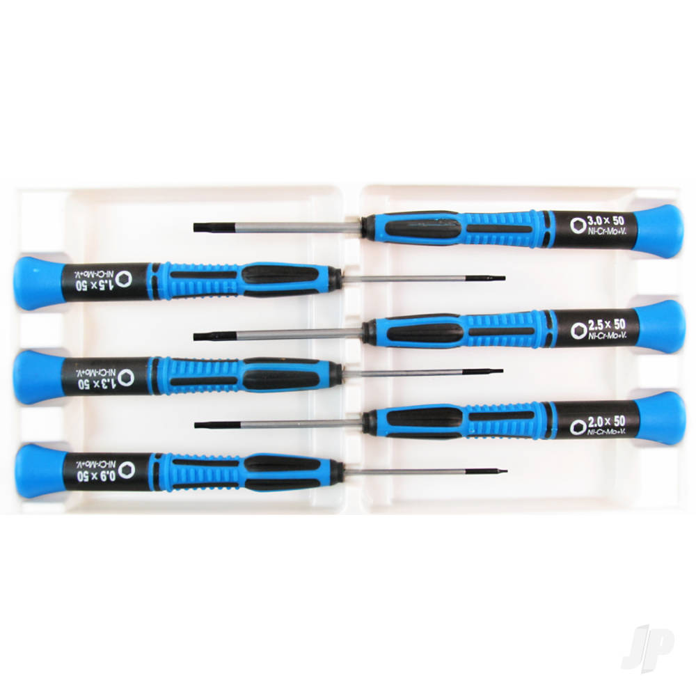 Modelcraft PSD1606 6pc Hex Key Driver Set SHSPSD1606