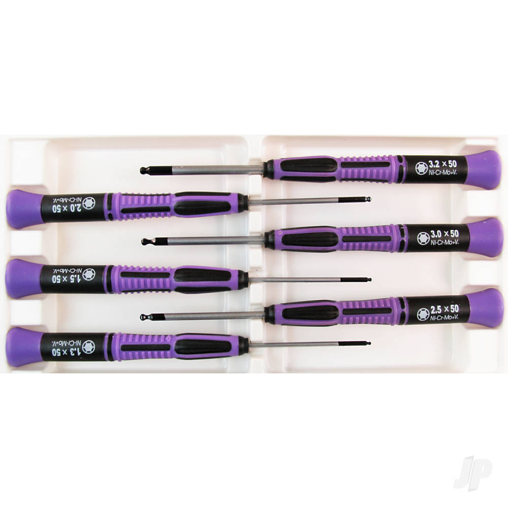 Modelcraft PSD1607 6pc Ball Point Driver Set SHSPSD1607