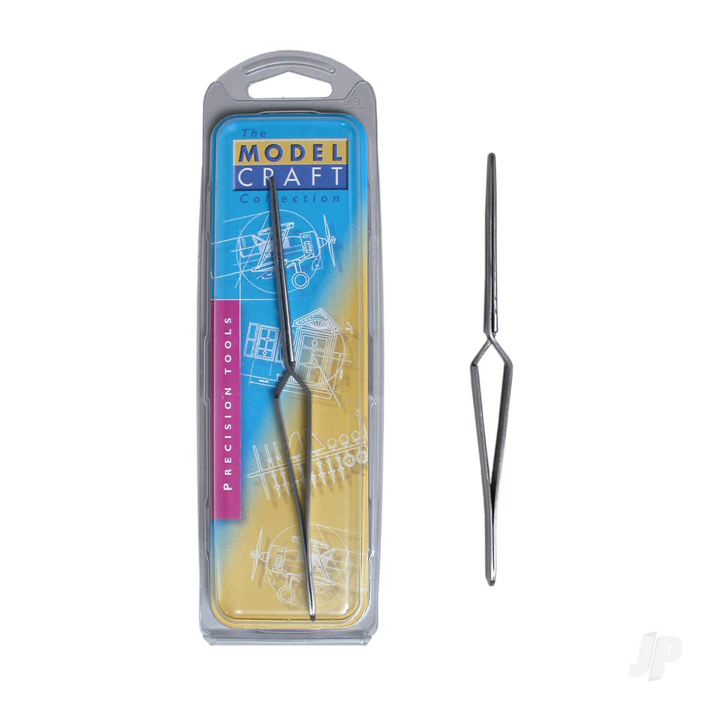 Modelcraft Straight Tip Reverse Action Blunt End Tweezers (160mm) (PTW1126) SHSPTW1126 5