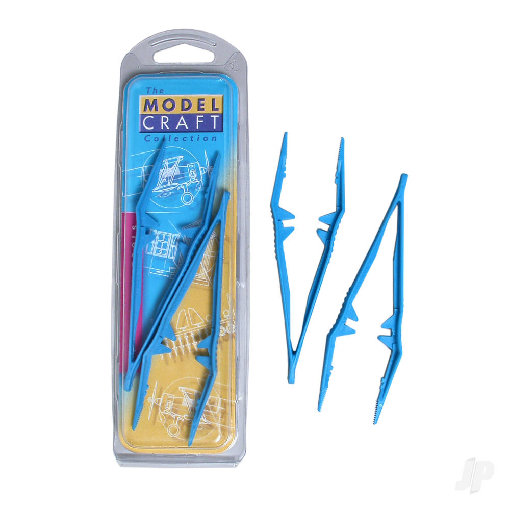 Modelcraft 2 Plastic Tweezers (PTw1150/2) SHSPTW1150-2 4