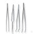 Modelcraft 4-Piece Stainless Steel Tweezers Set (PTW5000) SHSPTW5000 5