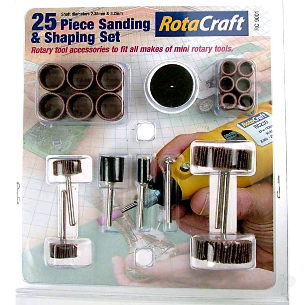 Modelcraft R/C9001 25pc Sanding & Shaping Set SHSRC9001