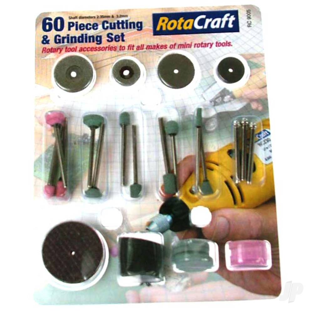 Modelcraft R/C9005 60pc Cutting & Grinding Set SHSRC9005