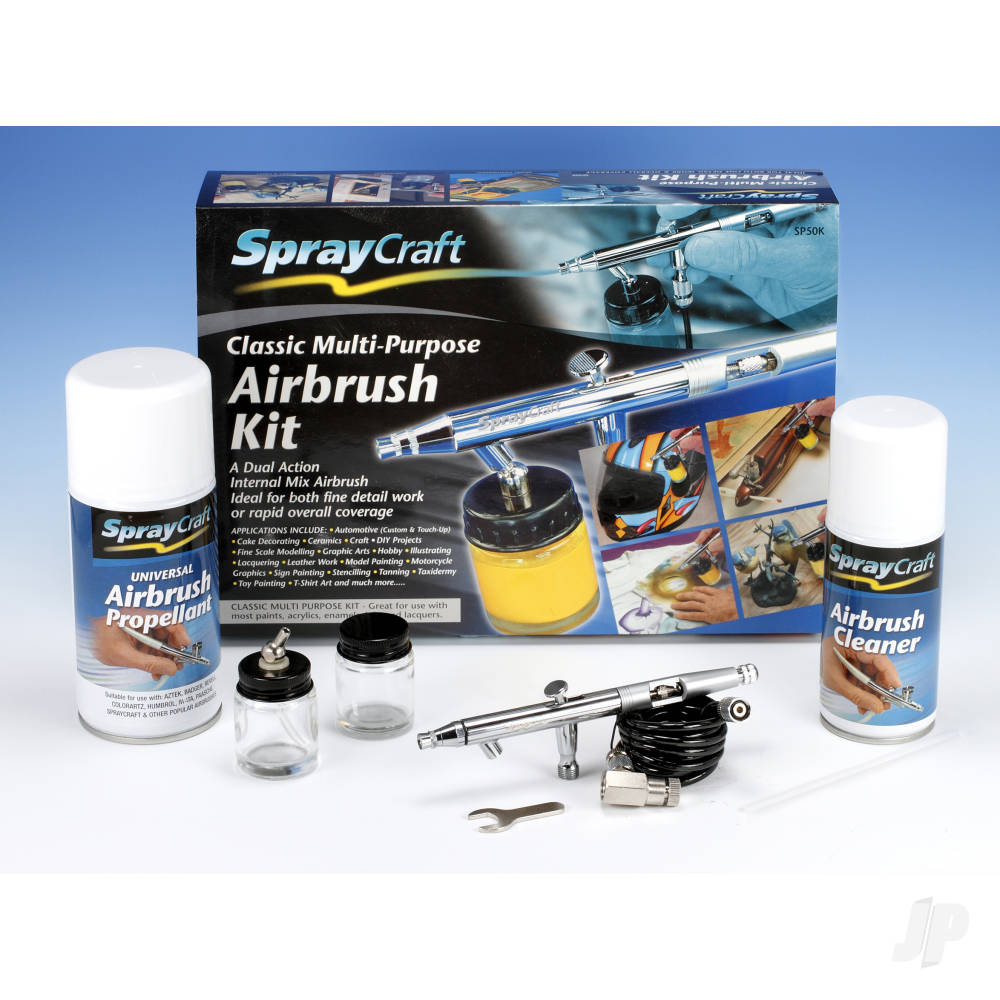 Spraycraft SP50K Multi Purpose Airbrush Kit (Dual Action) SHSSP50K 6