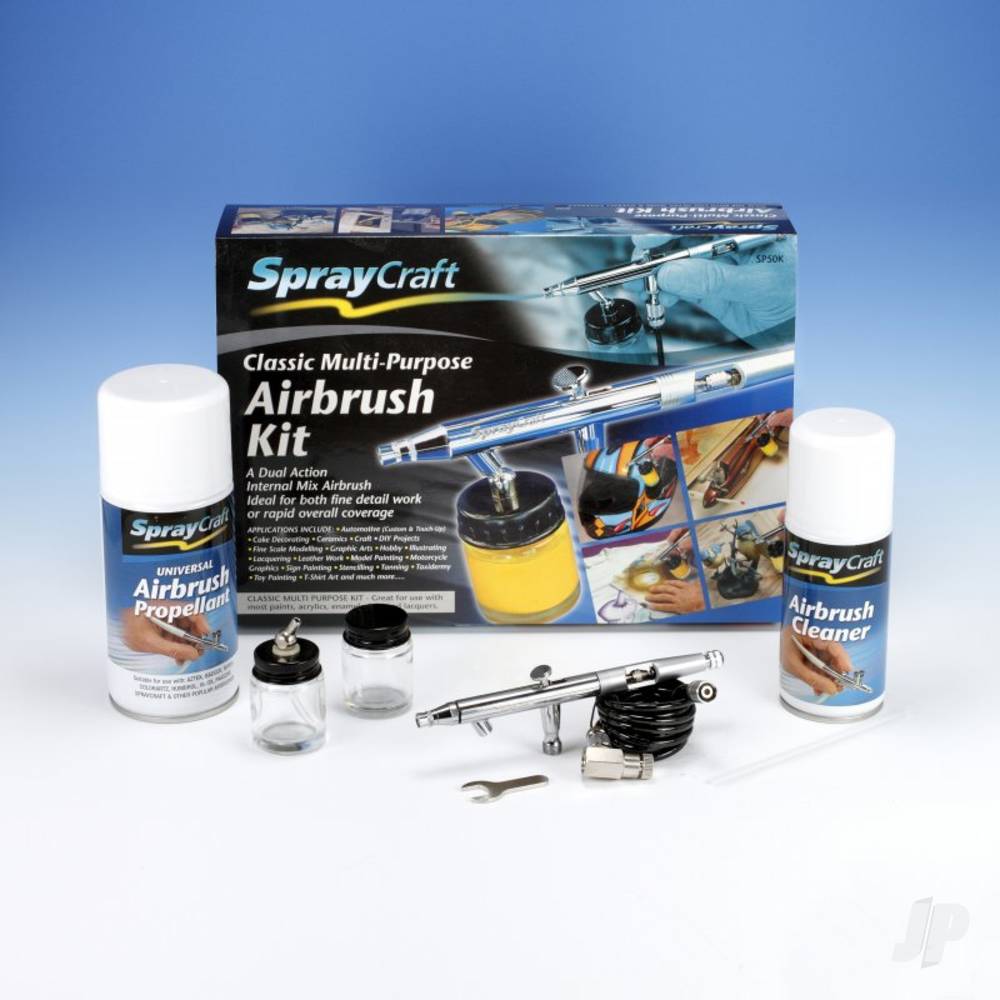 Spraycraft SP50K Multi Purpose Airbrush Kit (Dual Action) SHSSP50K Main