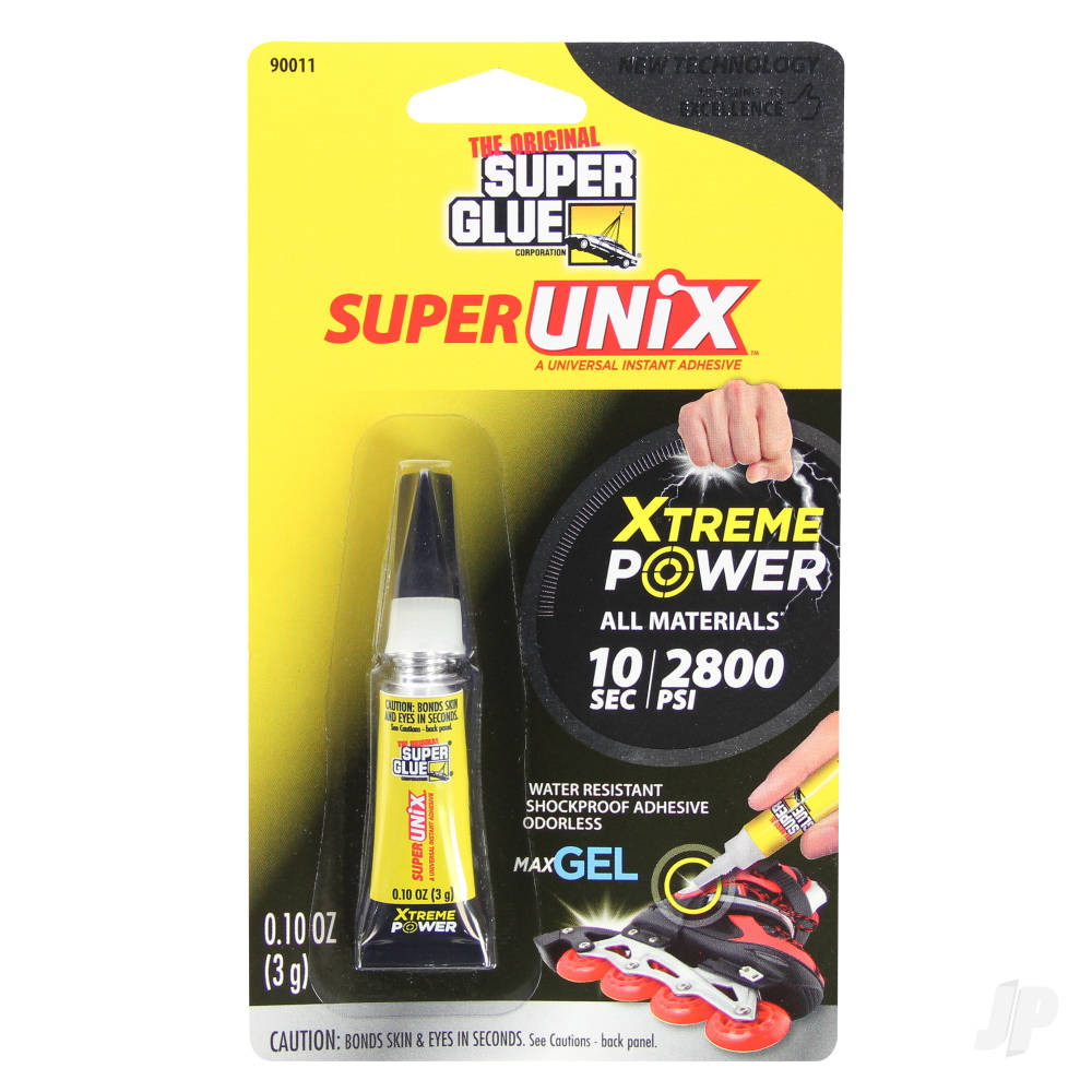 Super Glue Super Unix Gel Adhesive (0.10oz, 3g) SUP90011 Main