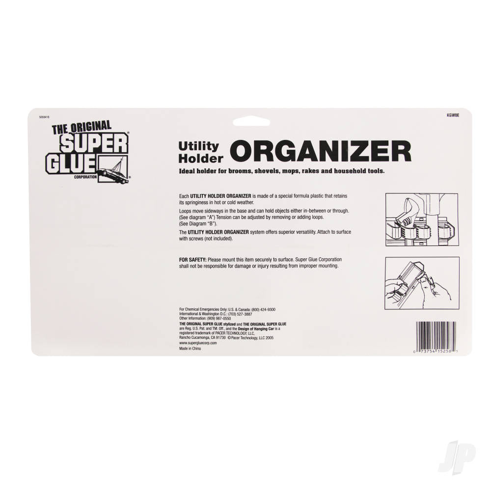 Super Glue Utility Holder Organizer (holds 8 tools) SUPKGW8E 1