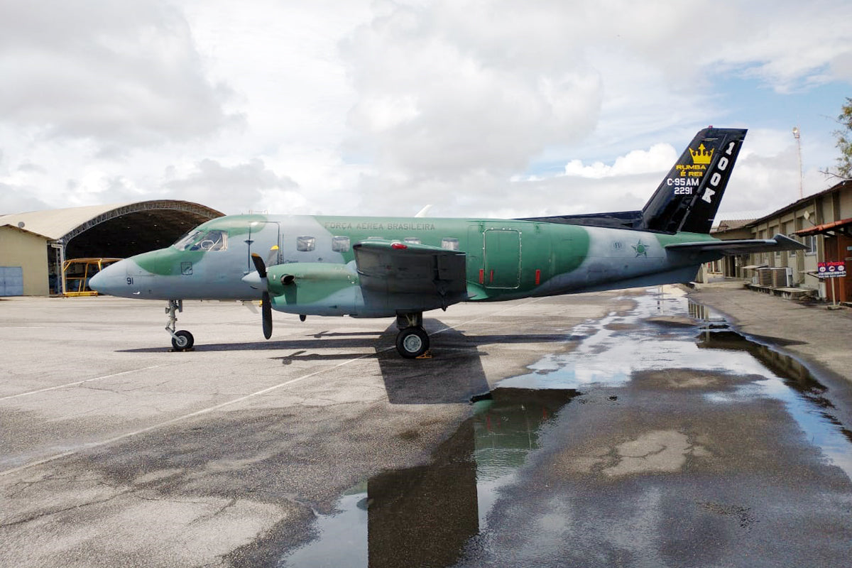 Embraer C-95AM light military transporter (Brazil A.F.)