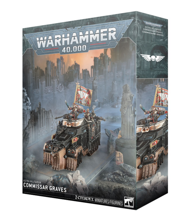 Warhammer Astra Militarum: Commissar Graves 47-58