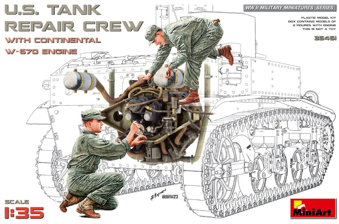 Model kit packaging for U.S.