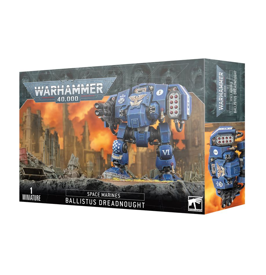 Warhammer Space Marines: Ballistus Dreadnought 48-11