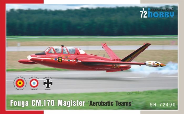 Special Hobby 1/72 Fouga CM.170 Magister &#39;Acrobatic Teams&#39; SH72490