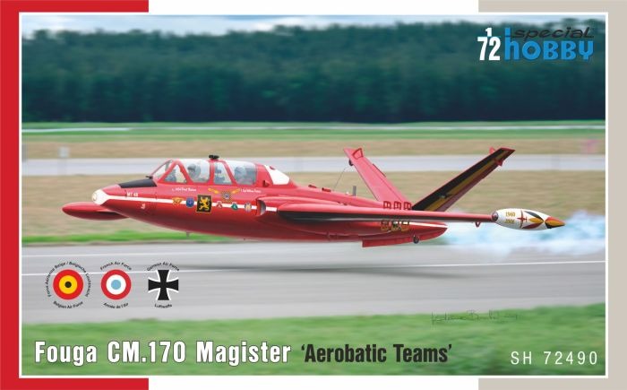 Special Hobby 1/72 Fouga CM.170 Magister 'Acrobatic Teams' SH72490