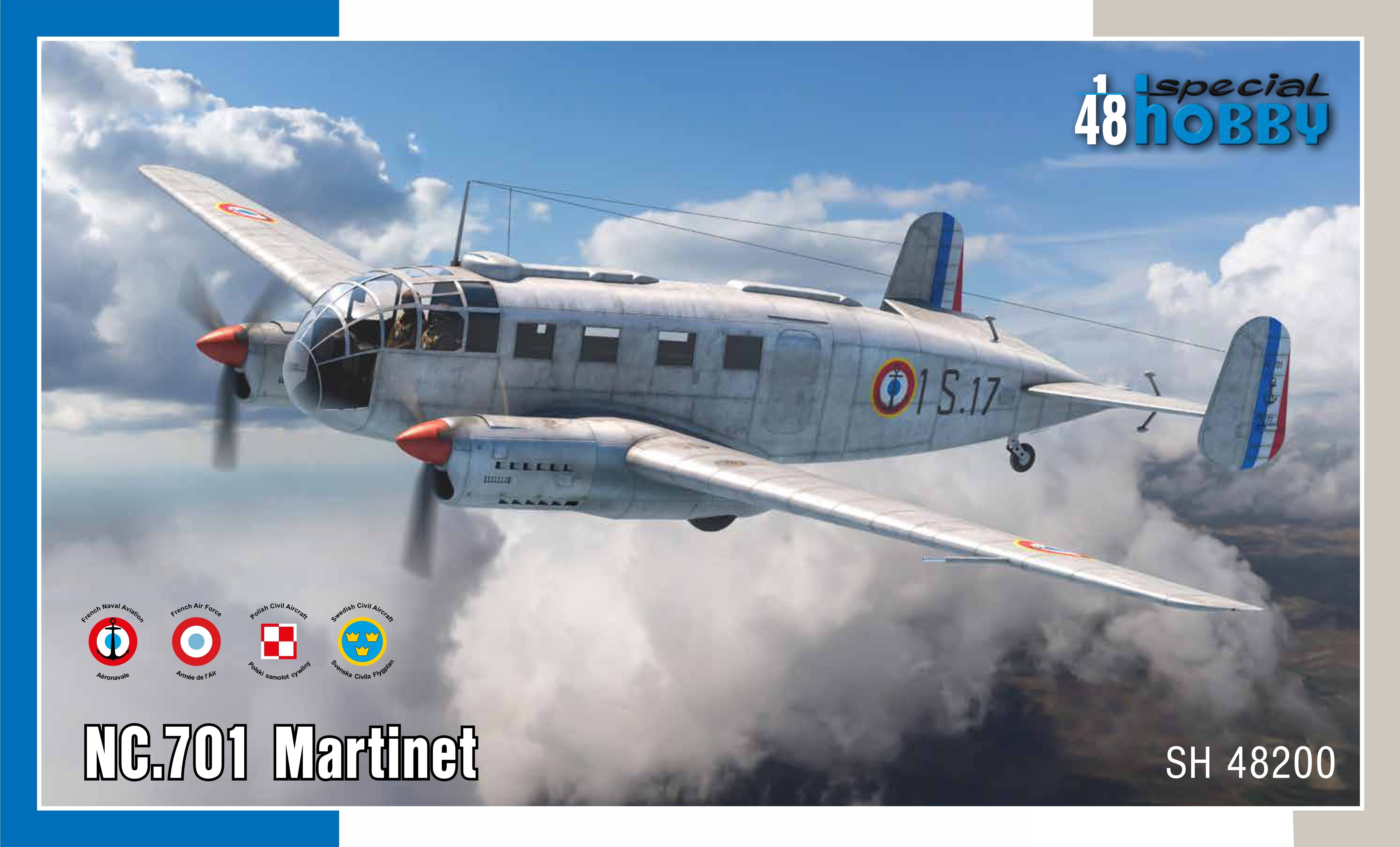 Special Hobby 1/48 Nord NC-701 Martinet SH48200 