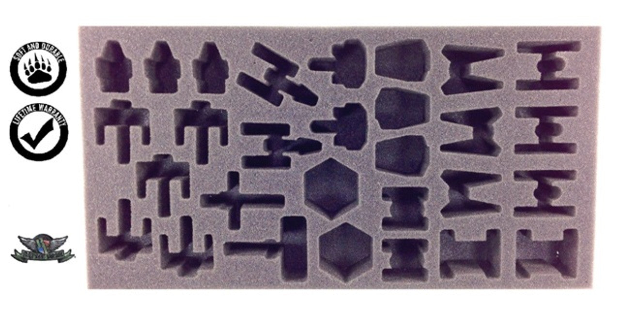 Battle Foam Star Wars Rebel and Imperial Foam Tray (1.5") BF-BFM-SWRI