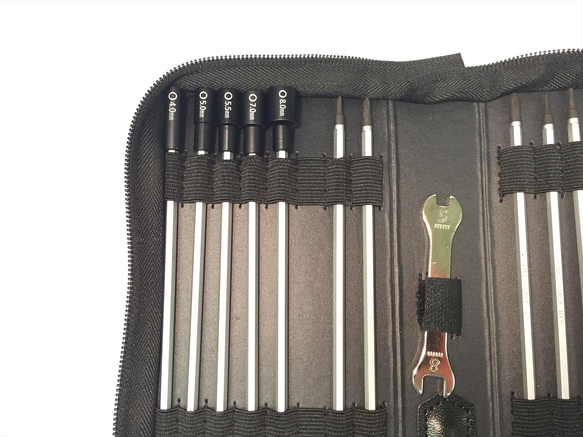 Tool Set (19 tools in zipped wallet)