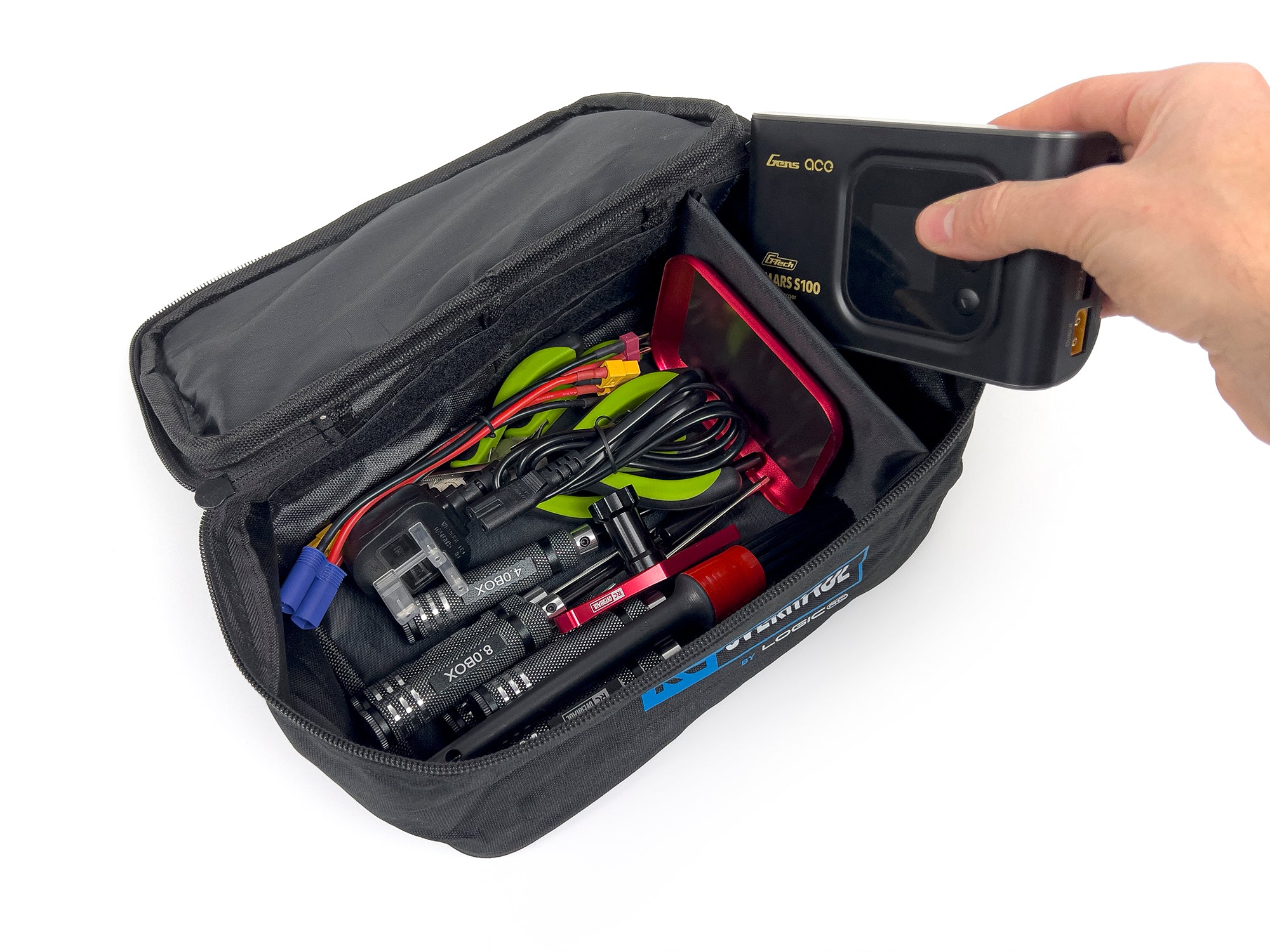 RC Overhauler Charger/Tool Bag (250x150x100mm)T-RCO-TL019