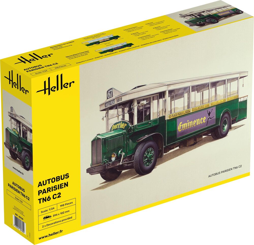 Heller 1:24 - Autobus Parisien TN6 C2