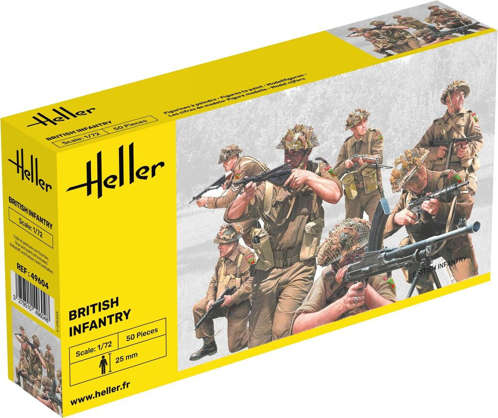 Heller 1:72 - Infanterie Anglaise (British Infantry)