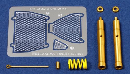 Yamaha YZR-M1 09 Front Fork Set (designed to be used with Tamiya kits)