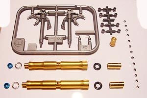 Ducati 1199 Panigale S Front Fork Set (designed to be used with Tamiya kits)