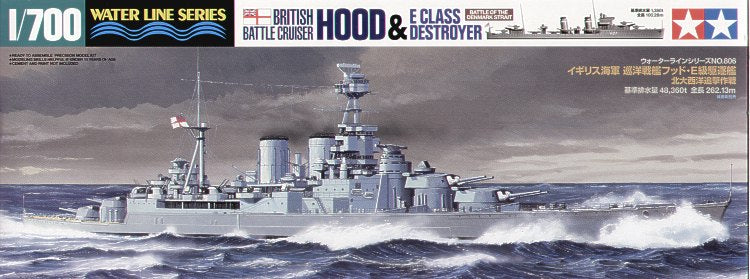 H.M.S. Hood and E Class Destroyer