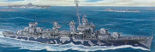 USS Fletcher Destroyer DD-445 WWII