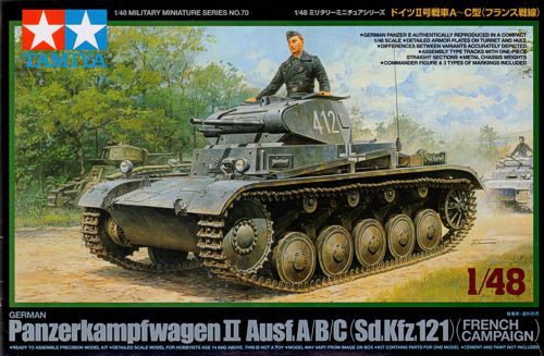 Pz.Kpfw.II Ausf.A/Ausf.B/Ausf.C (Sd.Kfz.121) French Campaign
