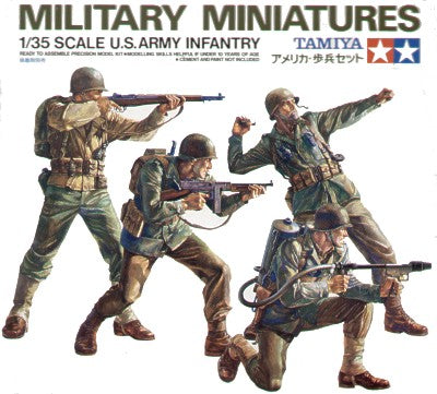 4 x U.S. Army Infantry (WWII)
