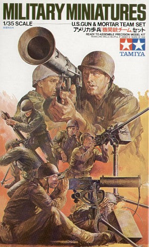 8 U.S. Machine Gun/Mortar Team